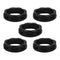 Klyeola 5Pcs E12 Light Socket Rings, Plastic Lamp Shade Holder Adapter, Threaded Collar