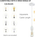 E26 1M/3.28FT Industrial Mini Pendant Light Kit UL White Pendant Light Kit Vintage Retro Edison Hanging Lamp
