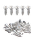 50pcs #12 x 3/4" (19mm) Stainless Flat Head Phillips Wood Screws, 18-8 (304) Stainless Steel Countersunk Self Tapping
