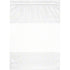 Plymor 10" x 13" Reclosable Plastic Bags, 2 Mil, Pack of 100, White-Block Zipper