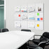 MaxGear Large Cork Board for Wall 36" x 24", White Bulletin Board with Felt Tiles
