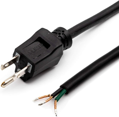 Rebuild Skills Replacement Power Tool Cords for Drills, Sanders, Grinders, Vacuums, Miter Saws, 8' ft, 16/3