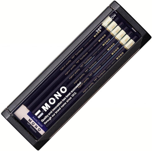 Tombow MONO-2B Pencils, 2B, 1 Dozen