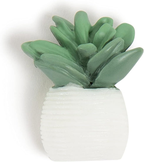 U Brands Succulent Push Pins Set, Office Supplies with Three Assorted Styles, 9 Count