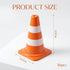36/60/120 Pack 1 Inch Setups Orange Mini Traffic Cones.Perfect as Construction Party Favors,Durable Small Roadblock