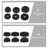 Outdoor Spigot 58pcs Faucet Washer Assortment Kit, Flat and Beveled Washers for Sink Washer Replacement