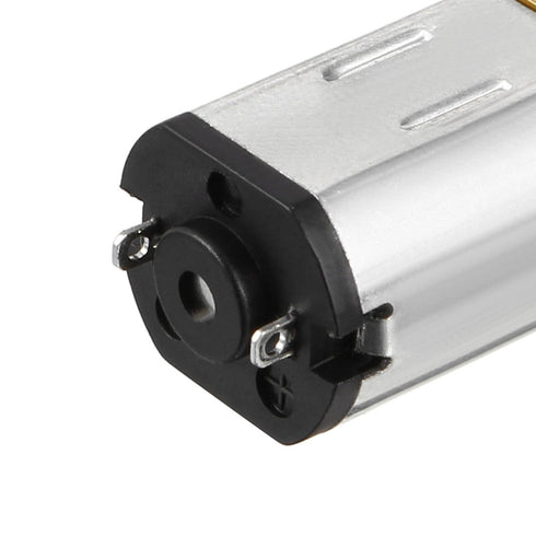 uxcell Micro Speed Reduction Motor, DC 6V 50RPM with Full Metal Gearbox, 0.18A Electric Gear Box Motor