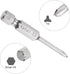 5pcs Y3 Tri-point Screwdriver Bit, 1/4" Hex Shank 2" Length Magnetic Y Type Power Tool