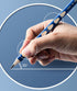Triangular Fat Pencil - 12 Pack Jumbo Wood Pencils for Writing & Drawing, Thick HB with Eraser & Sharpener