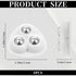Zelphvt 8 Pack Countertop Countertop Appliance Sliders Small Appliance Casters Furniture Sliders Rollers for Kitchen