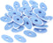 PATIKIL 30 Pack Erasable Pen Eraser, 4.7x2.4cm Oval Hollow Eraser for Art Office Classroom