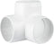 PVC Pipe Fitting - 2" Heavy Duty 3 Way Elbow Connector for Furniture, Sheds, Gardens, Greenhouses