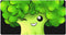 Adsygnt Broccoli Cartoon Gaming Mouse Pad Large 16x29.5 Inch - Non-Slip Desk Mat