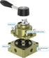 HV-02 Solenoid Valves Industrial Switches, Pneumatic Lever Operated Valve 1/4" for Automation Equipment