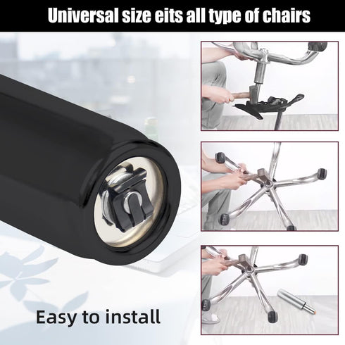 Office Chair Cylinder Replacement, 5.5 Inch Long Extension Stroke, Heavy Duty Gas Cylinder Fits Most Chairs