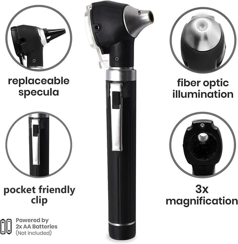 OdontoMed2011 - Otoscope Mini for Educational and Personal Use - Ideal for Medical and Nurse Students, Paramedics, EMT