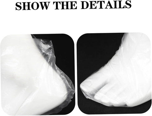 200pcs BESPORTBLE Disposable Foot Covers Non-Slip Booties for Salon Use for Spa and Foot Care and Protection