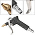 Air Compressor Duster, 1/4" Air Duster Blow Gun Blower High Pressure Pistol-Grip Connector with Extension Nozzle Pneumatic Cleaning Tool by Semme