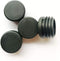 4 Pack 1 Inch Round Plastic Plug, Pipe Tubing End Cap for Round Metal Tube, Glide Insert Furniture Finishing Plug