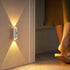 Yckeogln (3 Colors,1PCS Motion Sensor Wall Lamp - Smart Indoor Night Light Wall Light, Stair Light Rechargeable Sensor