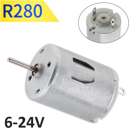 QTSEGSEE r280 6-24V 19800RPM DC motor high torque high speed DC motor or DIY toy mini fan juicer water pump beauty