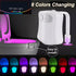 Generic 8 Toilet Light Motion Sensor, Lights Inside Toilet, Toilet Night Light, Toilet Light Motion Sensor Colors
