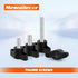 M6 x 15mm Z Type Handle Thumb Screws, Plastic Head Mechanical Handle Bolts (5 PCS)