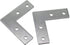 Aluminum Profile Connector Bracket Set - 4Pcs L Shape Connector, 16Pcs M5 T-Slot Nuts, 16Pcs M5x8mm Hex Socket