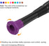 2 Pcs Precision Torx Screwdriver T8 Star Head with Non-slip Plastic Handle for Electronics Repair