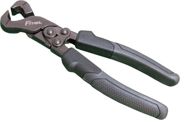 Compound Action Tile Nippers, Tile Working Tool with Tungsten-carbide Trimming Tips, Mosaic