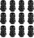 Cable Gland 12 Pack, 3/8" NPT Waterproof Adjustable Connector Strain Relief Cord Connectors with Gaskets