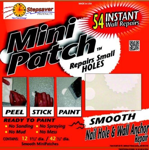 Self-Adhesive Goof Patch, USA Made Mini Patch for Smooth 54 Repairs