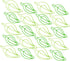 STOBOK 30pcs Colored Paper Clip File Folders, Leaf Shaped Paper Clips for School and Office Supplies