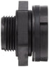 Dixon 60401 Polypropylene Pipe and Welding Fitting, Bulkhead, 3/4" NPT Female, 1-3/8" Hole Size