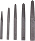 Century Drill & Tool 73215 5-Piece Square Flute Screw Extractor Set, #1 - #5, for Extracting Broken Screws