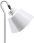LD1079-WHT 16" Simple Designs Sleek Essentials Metal Looped Desk Task Lamp with Adjustable Shade, for Office, Desk