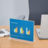 NIUBEE Acrylic Sign Holder, 8.5x11 Inches 3 Pack, T Shape Double Sided Clear Frames for Office Display