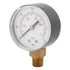 Water Pressure Meter, Dial Instrument 0-15Psi, 0-1Bar Manometer for Air and Water