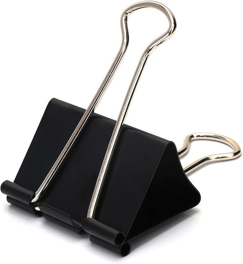 Extra Large 2.4 Inch Binder Clips, 30 Pack, Upgrade Big Paper Clamps for Office and Home Supplies