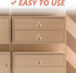 Cabinet Handle and Drawer Pull, Single Hole Furniture Hardware with Concealed Mount for Wardrobe, Bedside Cabinet