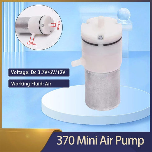 YMZYEKB 3.7V 6V 12V 370 65db Mini Air Pump Electric Micro Vacuum Booster Motor for Beauty Instrument Medical Treatment