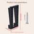 Video Doorbell Mounting/Adapter Plate with Hardware - Vinyl Siding Angle Adjustment for Ring 2, Ring 3, Ring 3 Plus