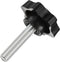 uxcell 1Pcs Star Knobs, M8x35mm Plastic Hex Shaped Clamping Handle Screw Knobs for Machinery Umbrella Base Replacement