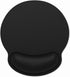 Ergonomic Mouse Pad with Wrist Rest Support, Memory Foam Computer Mouse Pad, Non-Slip Base, Black