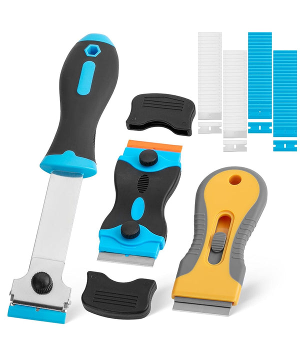 Bates- Razor Blade Scraper Set, 3 Pack, Razor Scraper Set with Extra