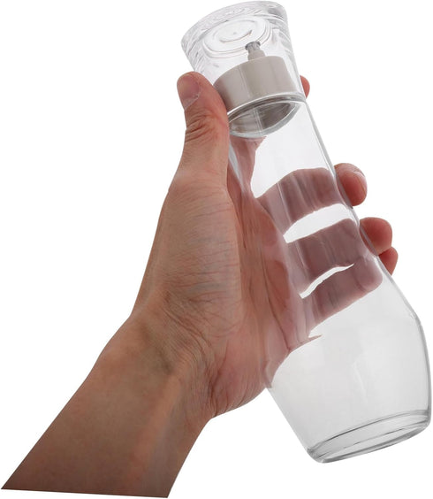LIFKOME 2-Pack Refillable Glass Mouthwash Dispensers for Safe Use