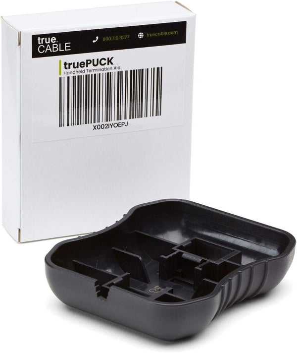trueCABLE Keystone Jack Punch Down Stand, 90 Degree Handheld Termination Aid