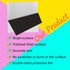 2Pcs 430 Stainless Steel Sheet Metal - 6" x 6" x 1/32" Inch Plates for Crafting and Magnetic Mount Board