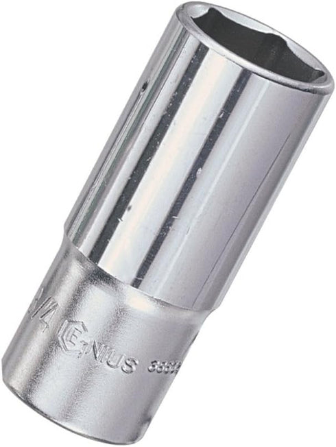 Genius Tools 3/8" Dr. 11/16" Deep Hand Socket - 386322 by GENIUS TOOLS