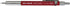 Koh-I-Noor Rapidomatic Mechanical Pencil, 3mm Lead, Red, 1 Each (5633)